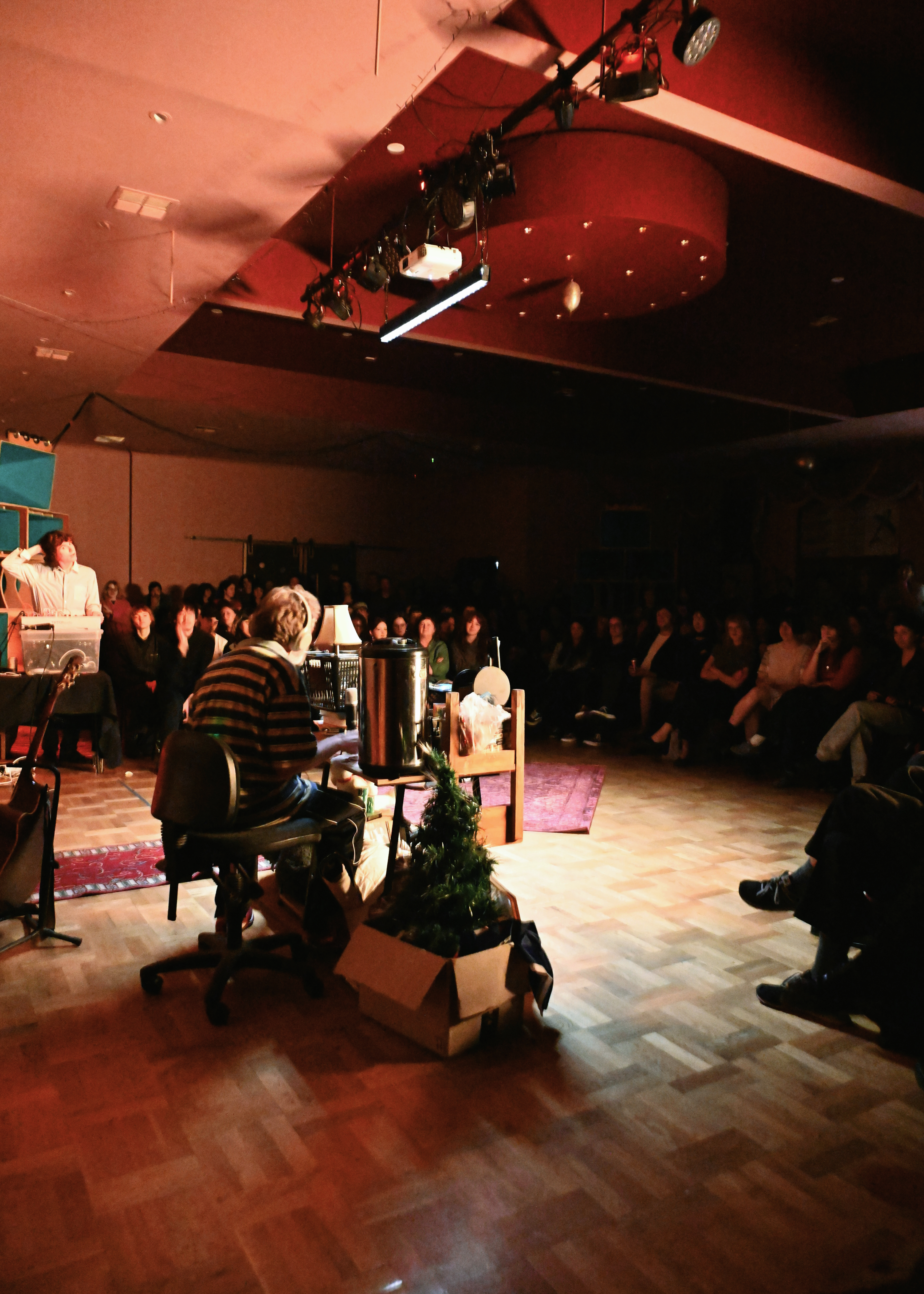 View from the stage.
